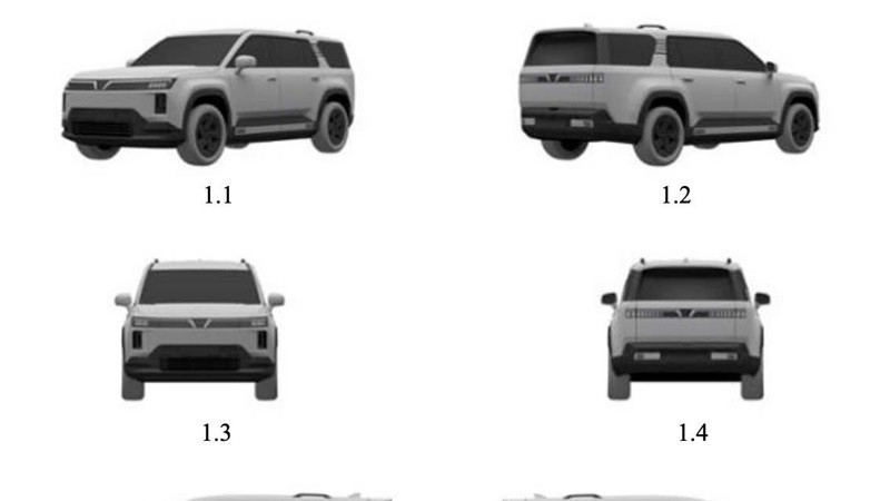 Lộ diện hai chiếc SUV điện hoàn toàn mới của VinFast