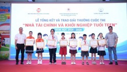 Sôi động cuộc thi tài chính và khởi nghiệp dành cho học sinh cấp Tiểu học và THCS
