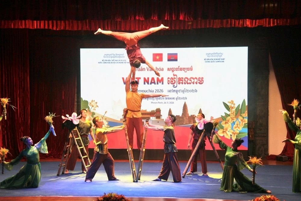 Rạng rỡ bản sắc văn hóa Việt, thắm tình hữu nghị Việt Nam-Campuchia