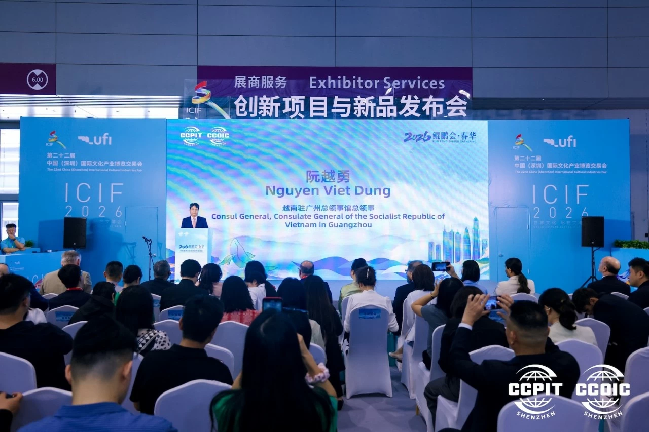Đa sắc màu Không gian văn hoá Việt Nam tại Hội chợ Triển lãm Công nghiệp Văn hóa Quốc tế lần thứ 22