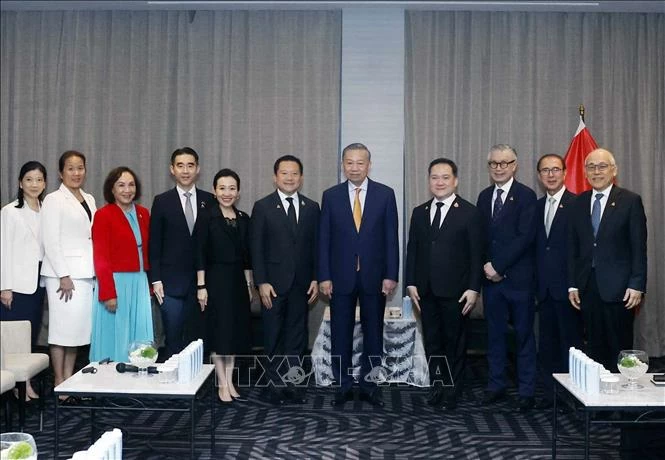 Chuỗi hoạt động của Tổng Bí thư, Chủ tịch nước Tô Lâm tại Bangkok, Thái Lan