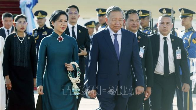 Truyền thông Thái Lan đưa tin đậm nét, tích cực về chuyến thăm của Tổng Bí thư, Chủ tịch nước Tô Lâm