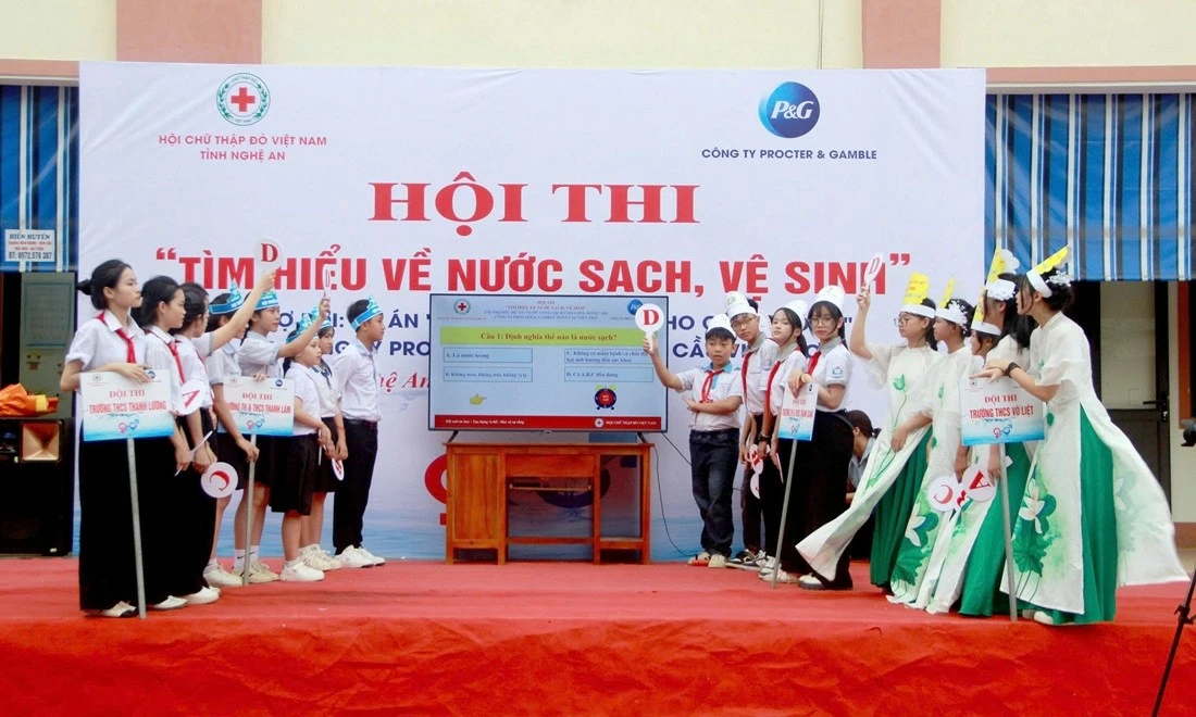 Lan tỏa ý thức bảo vệ sức khỏe từ nguồn nước sạch