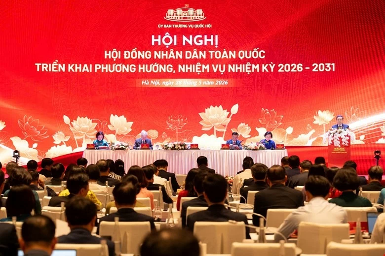 Chủ tịch Quốc hội chủ trì Hội nghị Hội đồng nhân dân toàn quốc triển khai phương hướng, nhiệm vụ nhiệm kỳ 2026-2031