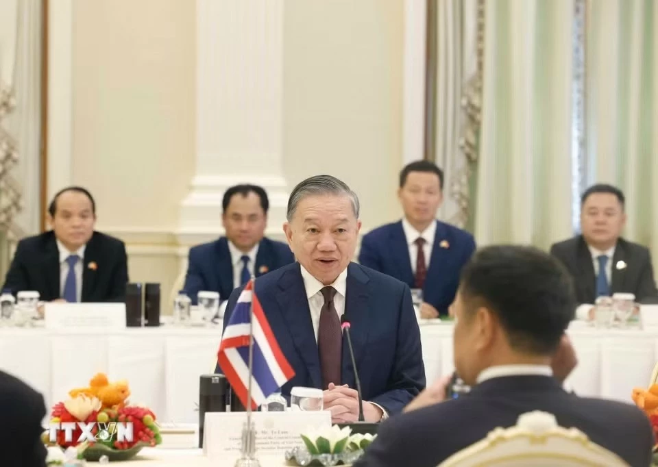 Tổng Bí thư, Chủ tịch nước Tô Lâm hội đàm với Thủ tướng Thái Lan Anutin Charnvirakul