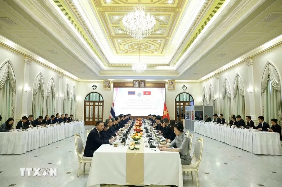 Tổng Bí thư, Chủ tịch nước Tô Lâm hội đàm với Thủ tướng Thái Lan Anutin Charnvirakul