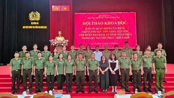 Bảo vệ quan điểm của Đảng trên lĩnh vực tôn giáo, dân tộc góp phần bảo đảm an ninh toàn diện trong kỷ nguyên phát triển mới