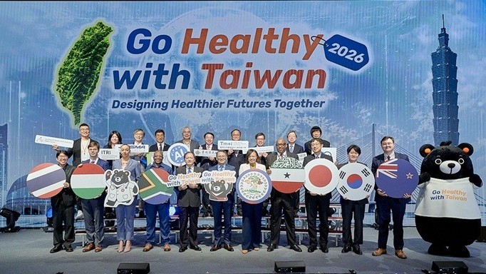 Chiến dịch ‘Go Healthy with Taiwan 2026’: Kêu gọi thế giới cùng kiến tạo mô hình tương lai khỏe mạnh hơn