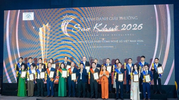 Sao Khue 2026: Honoring 123 Vietnamese technology solutions driving digital economy development