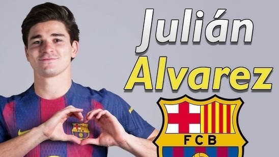 Barca muốn sớm chiêu mộ Julian Alvarez