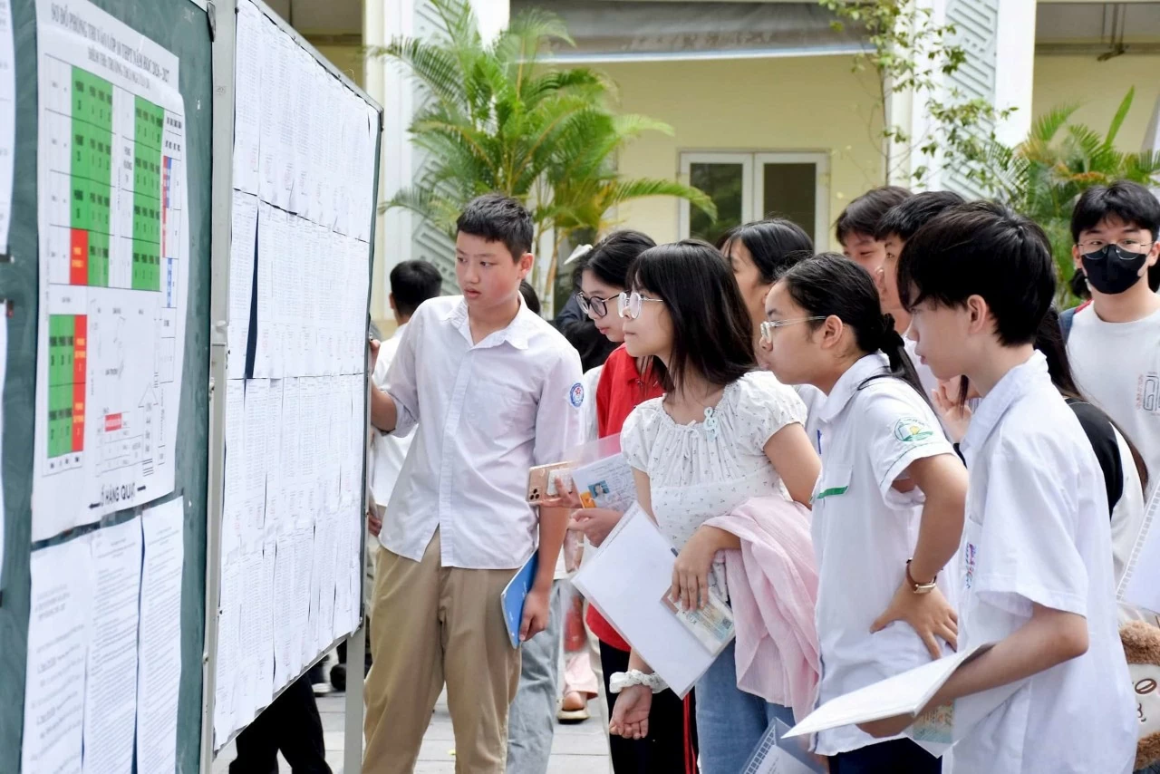 615 thí sinh không đến làm thủ tục dự thi lớp 10 Hà Nội năm 2026