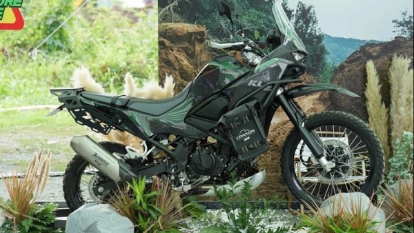 Cận cảnh xe mô tô địa hình Kawasaki KLE500 ABS 2026 ra mắt tại Việt Nam, giá từ 175 triệu đồng