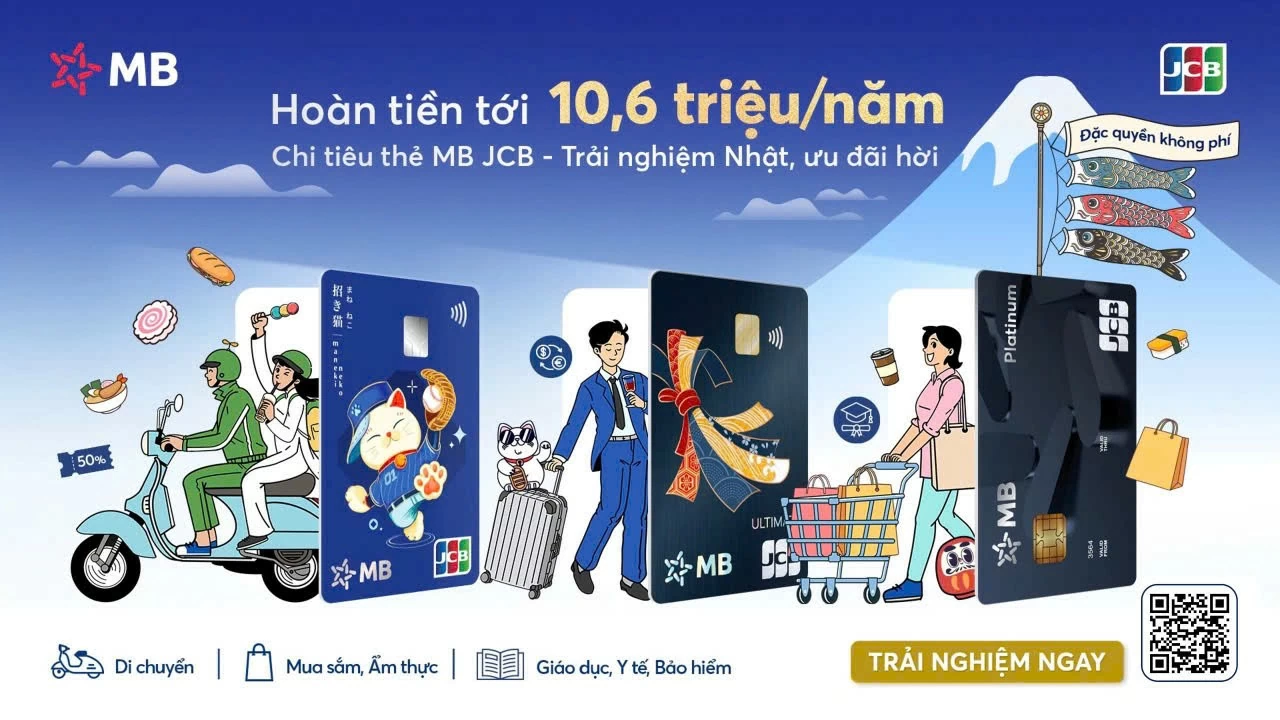 MB nhận 09 giải thưởng danh giá từ Hội nghị Thường niên JCB Việt Nam 2026