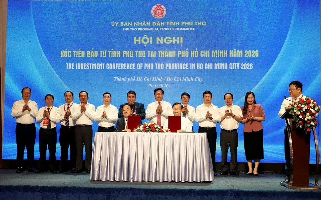 Phú Thọ đón thêm 6.600 tỷ đồng vốn đầu tư mới tại Hội nghị Xúc tiến đầu tư năm 2026