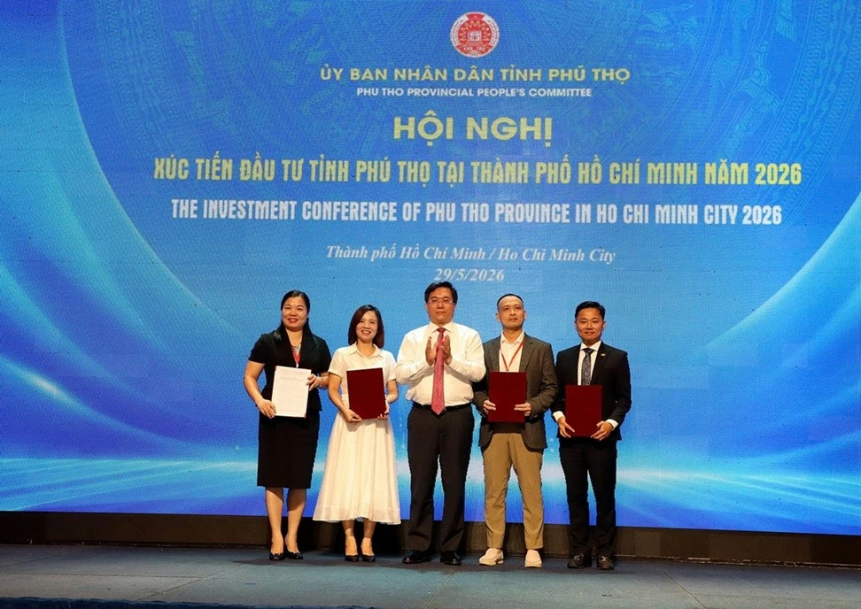 Phú Thọ đón thêm 6.600 tỷ đồng vốn đầu tư mới tại Hội nghị Xúc tiến đầu tư năm 2026
