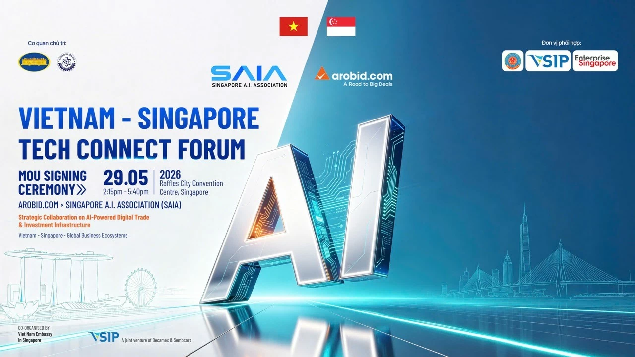 Arobid hợp tác với Hiệp hội AI Singapore, mở rộng kết nối doanh nghiệp toàn cầu Arobid hợp tác với Hiệp hội AI Singapore, mở rộng kết nối doanh nghiệp toàn cầu