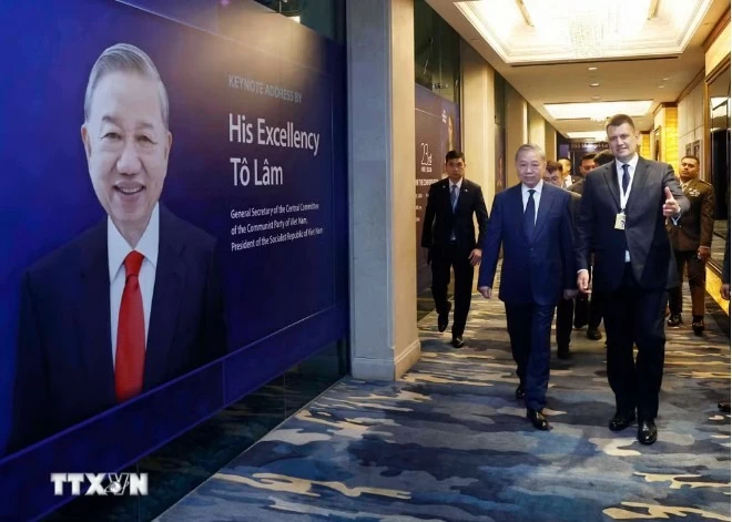 Tổng Bí thư, Chủ tịch nước Tô Lâm phát biểu tại Đối thoại Shangri-La lần thứ 23 - Chủ động kiến tạo hòa bình-ổn định-phát triển trong một thế giới nh