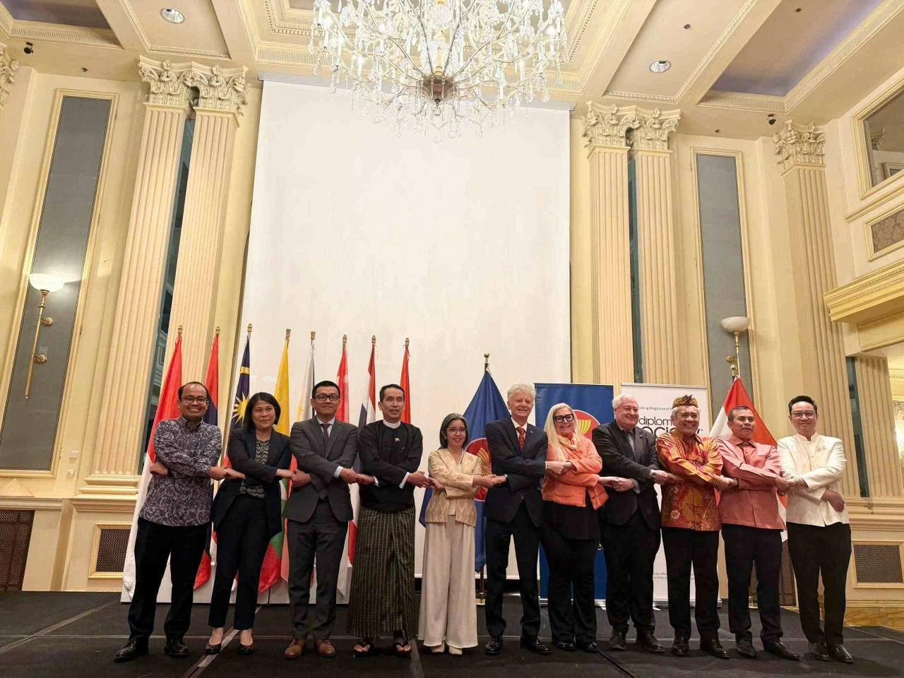 Ngày Văn hóa ASEAN 2026 tại Vienna góp phần quảng bá bản sắc đa dạng và tinh thần đoàn kết của cộng đồng ASEAN tới bạn bè quốc tế. (Nguồn: Đại sứ quán Việt Nam tại Áo) 