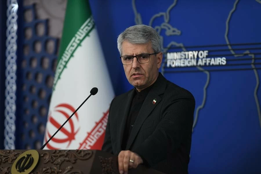 Người phát ngôn Bộ Ngoại giao Iran, ông Esmaeil Baghaei. (Nguồn: Tân Hoa xã) Người phát ngôn Bộ Ngoại giao Iran, ông Esmaeil Baghaei. (Nguồn: Tân Hoa xã)