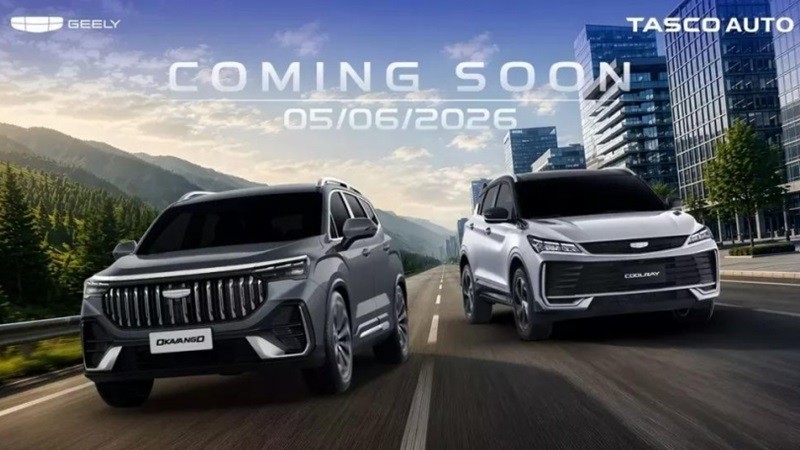 Bộ đôi SUV Geely Okavango và Coolray 2026 chốt lịch ra mắt tại Việt Nam