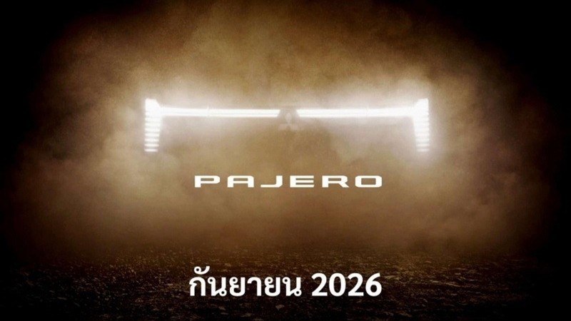 Mitsubishi Pajero sắp tái xuất sau nhiều năm vắng bóng