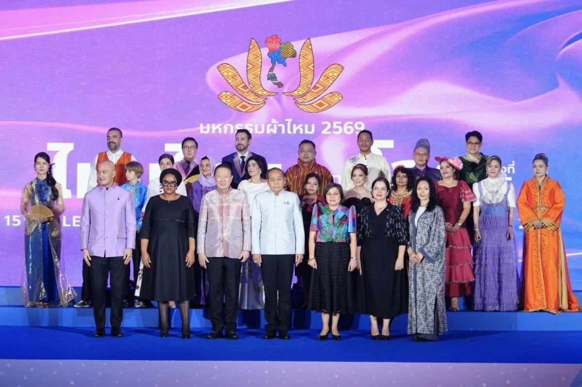 Sự kiện quảng bá lụa Thái là một phần trong chiến lược phát triển công nghiệp sáng tạo và quảng bá văn hóa của Thái Lan. (Nguồn: Bangkok Post)