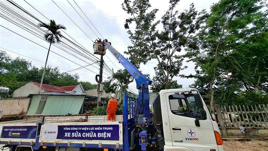 Lịch cúp điện Quảng Ngãi hôm nay ngày 4/6/2026