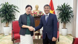 Thứ trưởng Thường trực Nguyễn Minh Vũ tiếp Phó Chủ tịch Khu tự trị Quảng Tây, Trung Quốc.