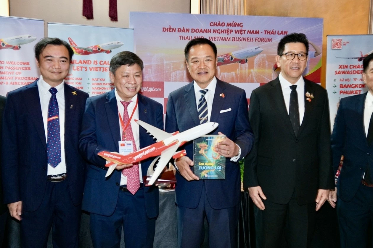Chào mừng chuyến thăm của Tổng Bí thư, Chủ tịch nước Tô Lâm, Vietjet công bố các dấu mốc chiến lược tại Thái Lan