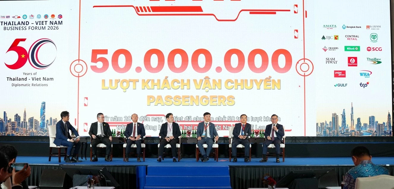 Chào mừng chuyến thăm của Tổng Bí thư, Chủ tịch nước Tô Lâm, Vietjet công bố các dấu mốc chiến lược tại Thái Lan