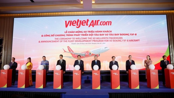 Vietjet công bố các dấu mốc chiến lược tại Thái Lan