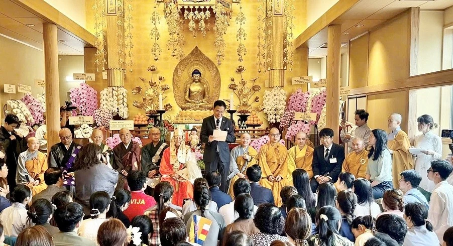 Đại lễ Phật đản 2026 và Lễ nhập tự chùa Đại Ân Tokyo: Dấu ấn tâm linh, lan tỏa giá trị Việt nơi xa xứ