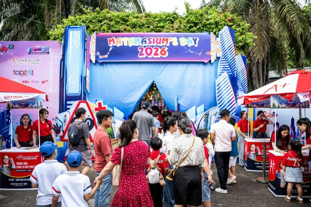 Hàng nghìn học sinh bước vào thành phố Toán học AI tại Mathnasium’s Day 2026