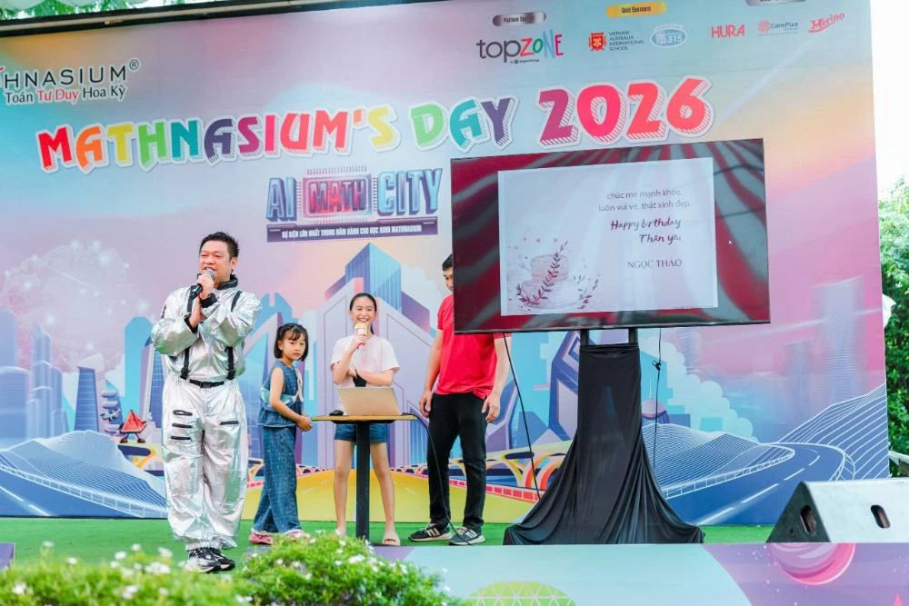 Hàng nghìn học sinh bước vào thành phố Toán học AI tại Mathnasium’s Day 2026 Hàng nghìn học sinh bước vào thành phố Toán học AI tại Mathnasium’s Day 2026