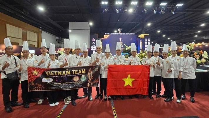 Đầu bếp Hà Nội giành 2 Huy chương Đồng tại đấu trường ẩm thực quốc tế
