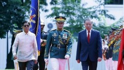 Lễ đón Tổng Bí thư, Chủ tịch nước Tô Lâm thăm cấp Nhà nước Philippines