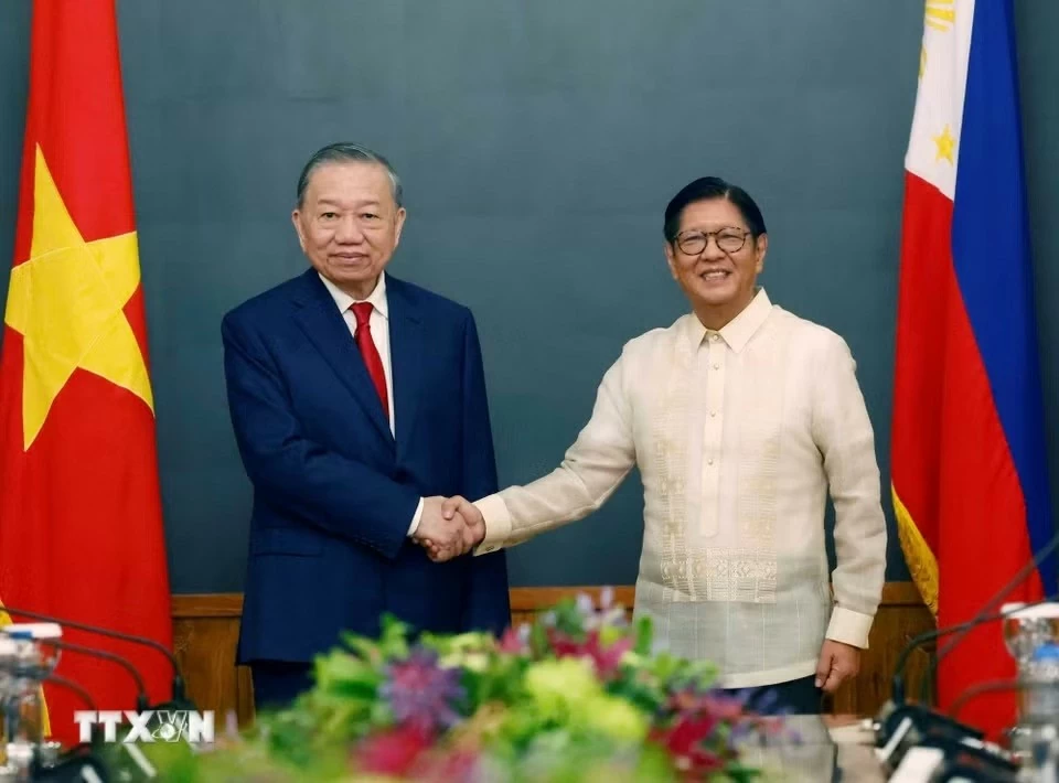 Tổng Bí thư, Chủ tịch nước Tô Lâm hội đàm với Tổng thống Philippines