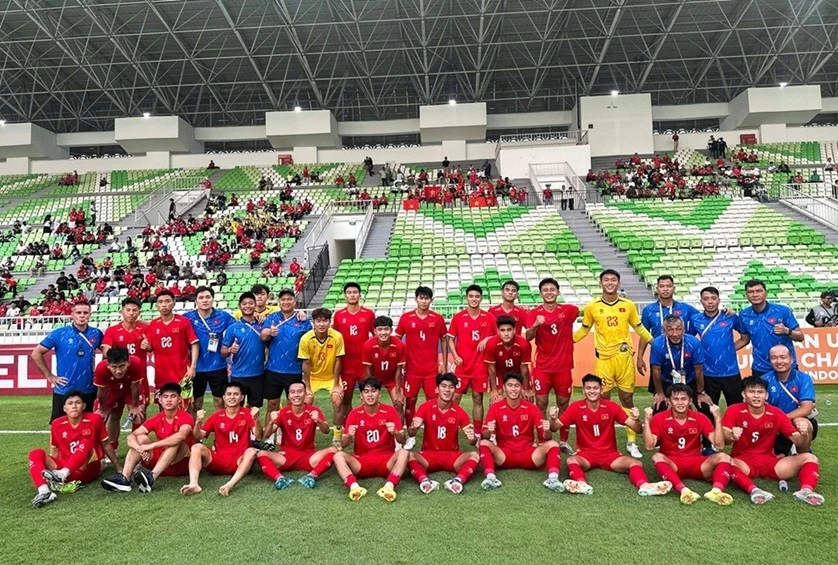 U19 Việt Nam hoàn thành mục tiêu 3 điểm trước U19 Timor Leste U19 Việt Nam hoàn thành mục tiêu 3 điểm trước U19 Timor Leste