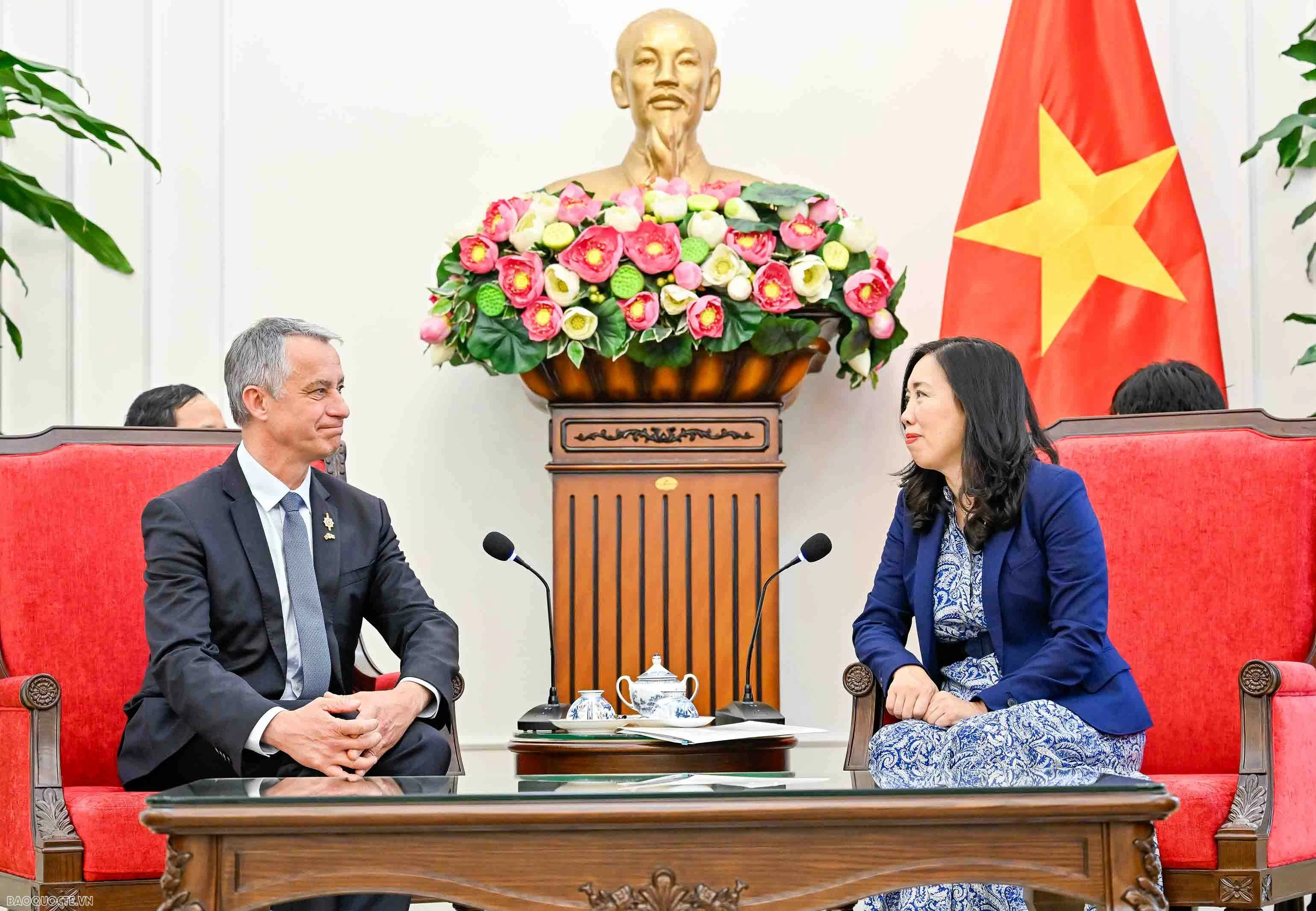 Thứ trưởng Ngoại giao Lê Thị Thu hằng