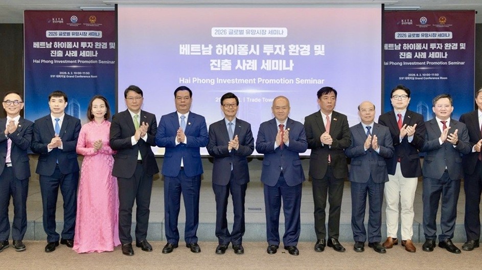 Hội nghị Xúc tiến đầu tư Hải Phòng - Hàn Quốc năm 2026 tại Seoul