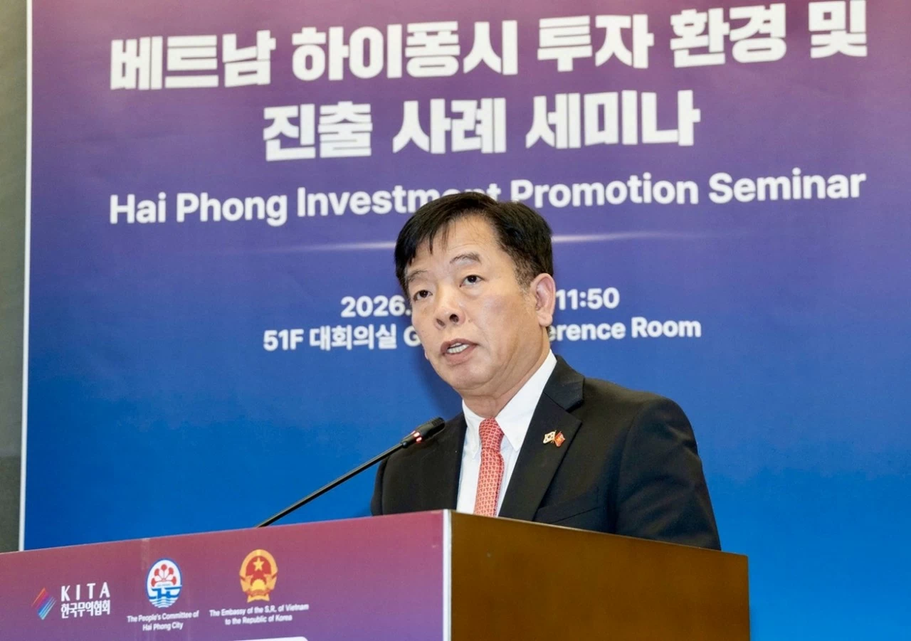 Hội nghị Xúc tiến đầu tư Hải Phòng - Hàn Quốc năm 2026 tại Seoul
