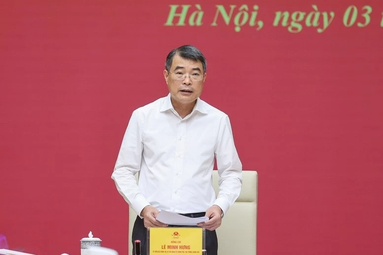 Đồng chí Lê Minh Hưng chủ trì hội nghị Ban Chấp hành Đảng bộ Chính phủ Đồng chí Lê Minh Hưng chủ trì hội nghị Ban Chấp hành Đảng bộ Chính phủ