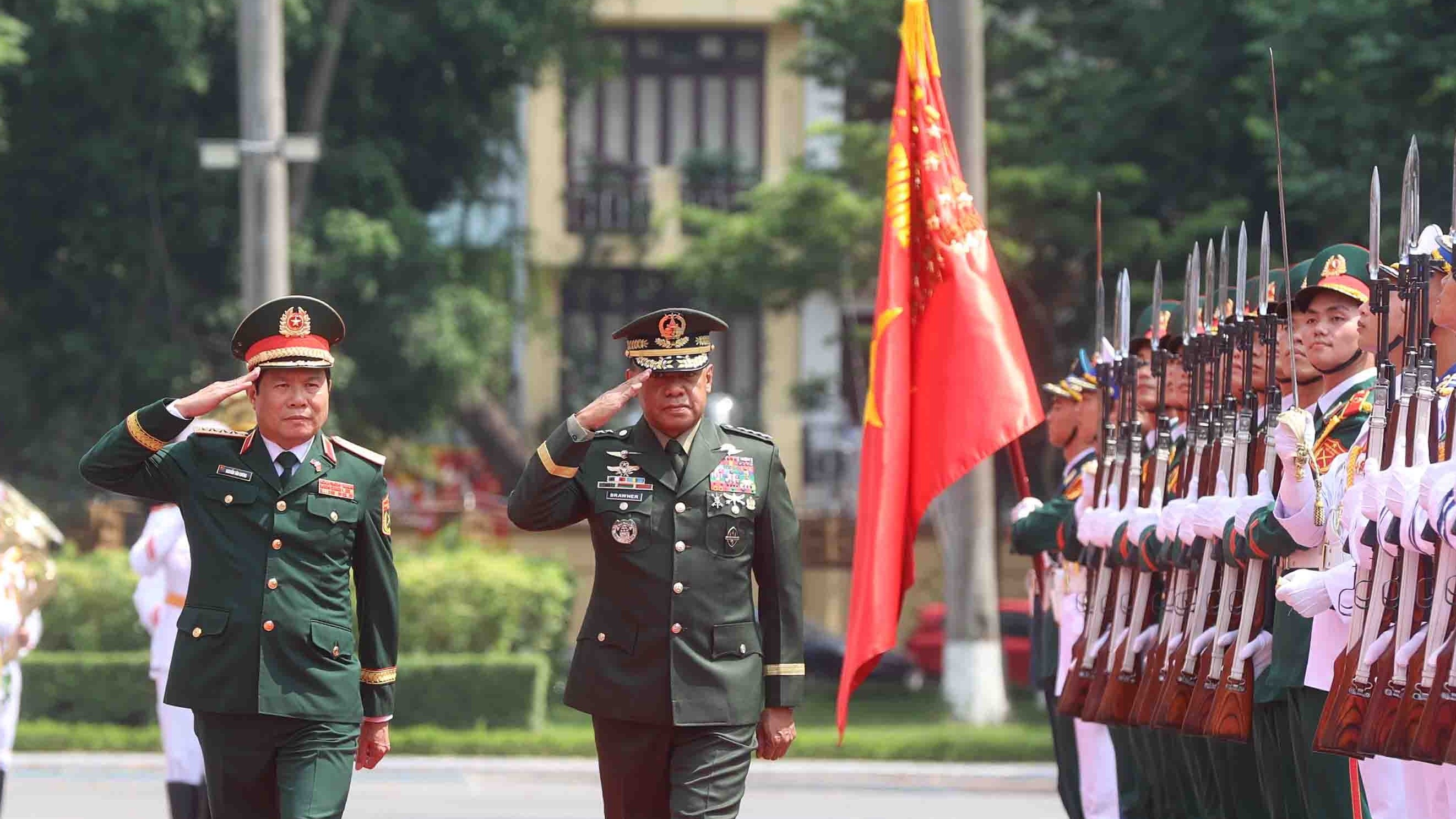 Philippines coi trọng và đánh giá cao hợp tác quốc phòng với Việt Nam