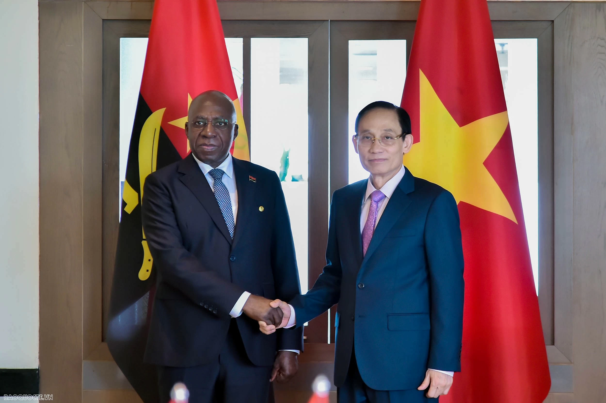 Bộ trưởng Ngoại giao Lê Hoài Trung hội đàm với Bộ trưởng Ngoại giao Angola