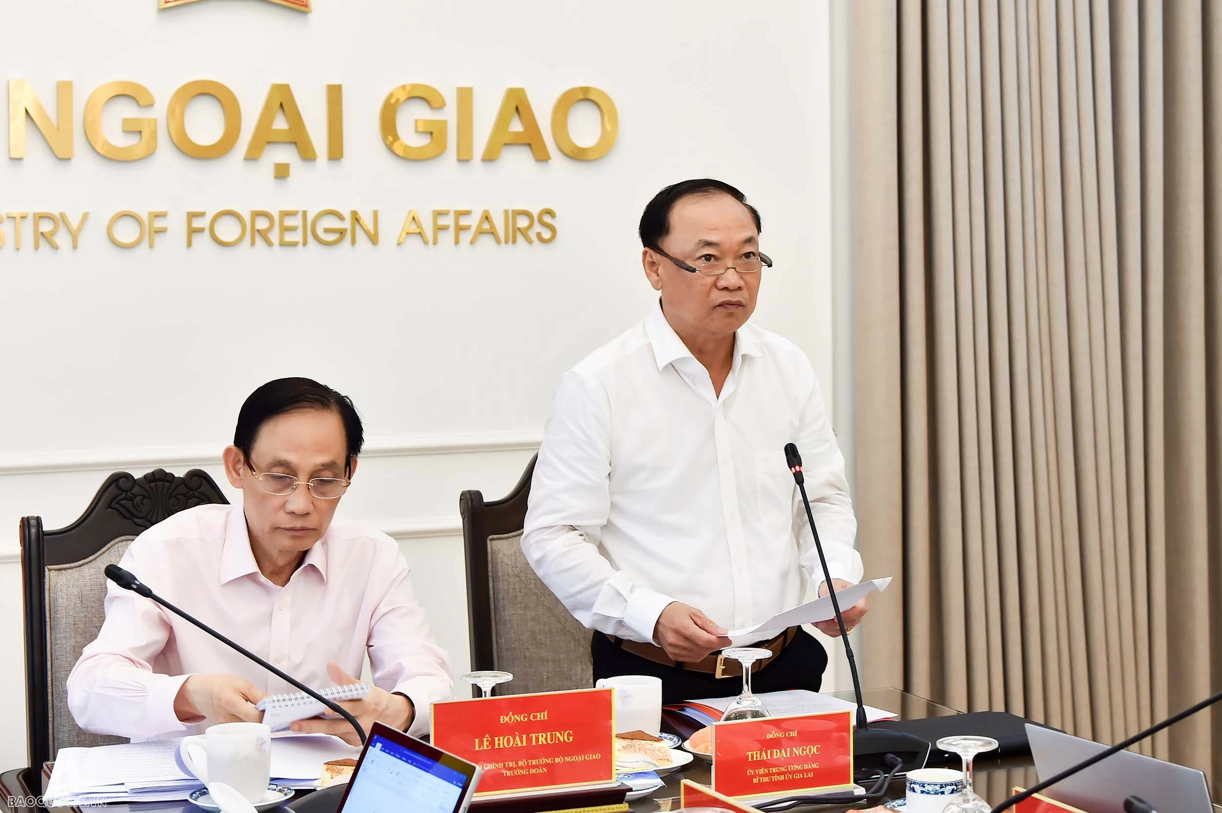 Đoàn kiểm tra, giám sát số 21 làm việc với Ban Thường vụ Tỉnh ủy Gia Lai