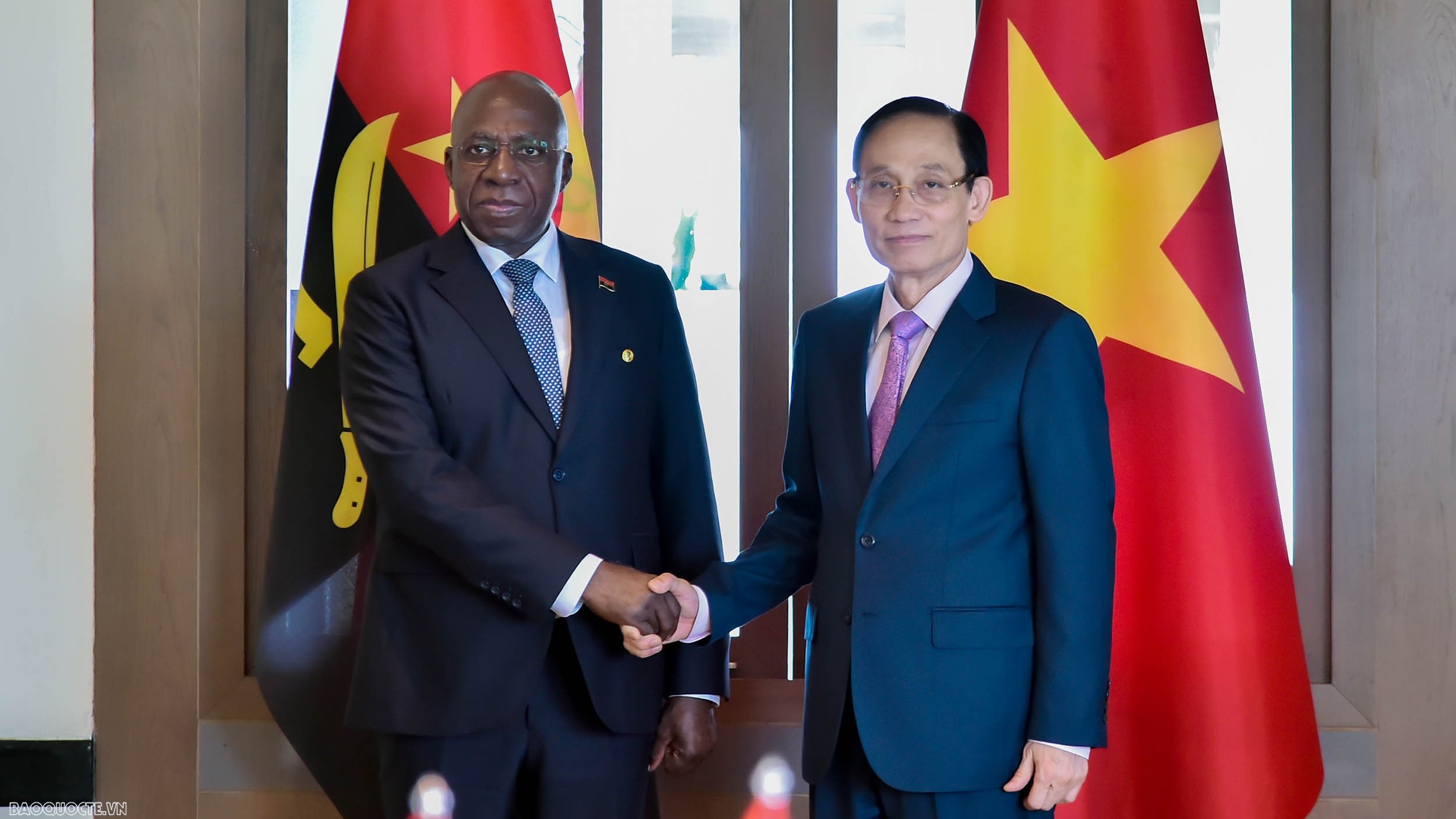 Bộ trưởng Ngoại giao Lê Hoài Trung hội đàm với Bộ trưởng Ngoại giao Angola