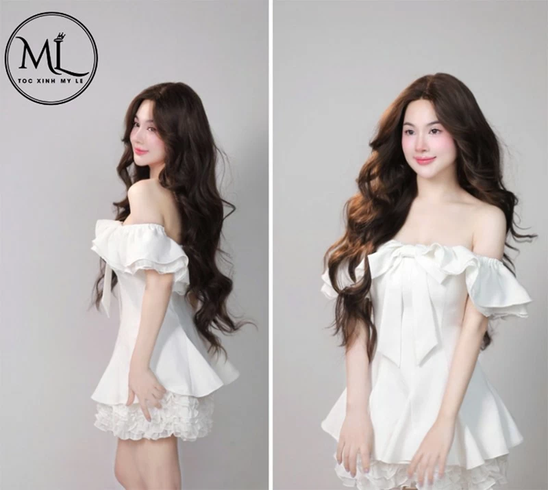 Tóc Xinh Mỹ Lệ phát triển các dòng tóc theo hướng tự nhiên và dễ ứng dụng trong đời sống hằng ngày. (Nguồn: Facebook Tóc giả Lê Thị Mỹ Lệ) 
