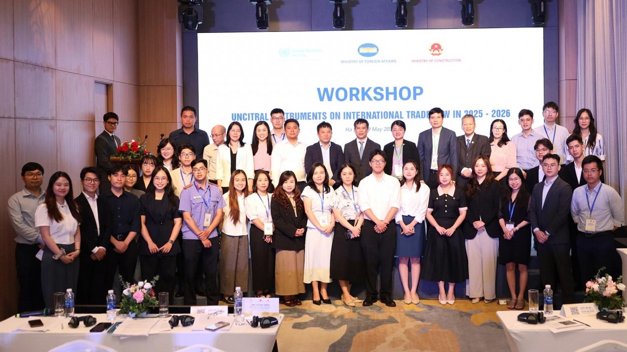 Bộ Ngoại giao tổ chức Hội thảo về các văn kiện của UNCITRAL giai đoạn 2025-2026