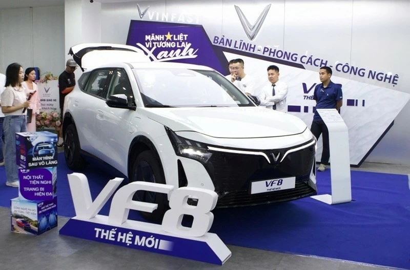 Những người tham gia chương trình đặt cọc sớm VinFast VF 8 thế hệ mới được hưởng ưu đãi trị giá 51 triệu đồng. 