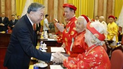 Tổng Bí thư, Chủ tịch nước Tô Lâm gặp mặt 85 người cao tuổi tiêu biểu toàn quốc
